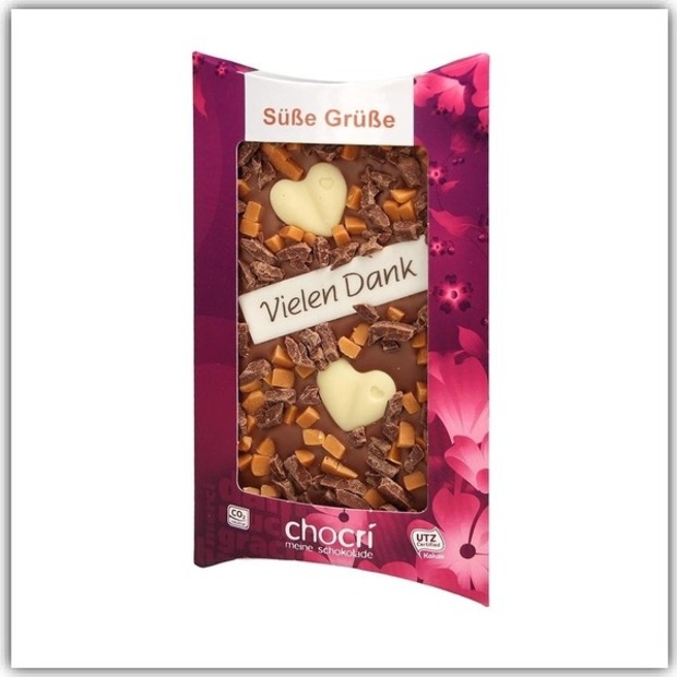 Schokoladentafel „Süße Grüße“