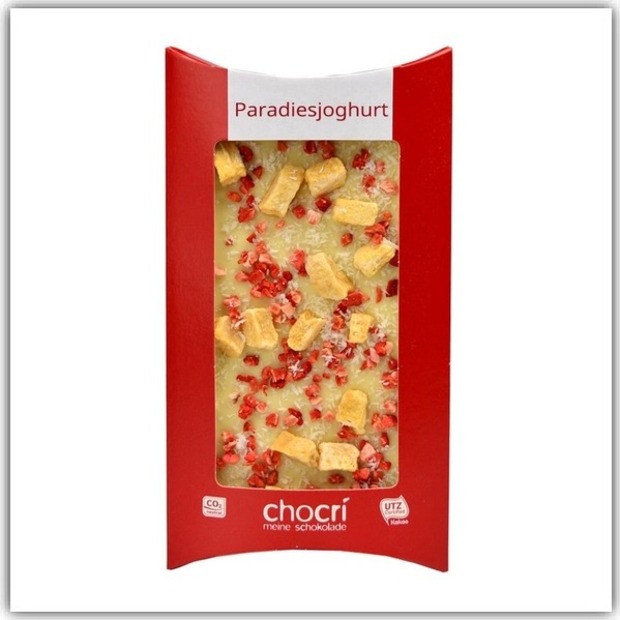 Schokoladentafel „Paradiesjoghurt“