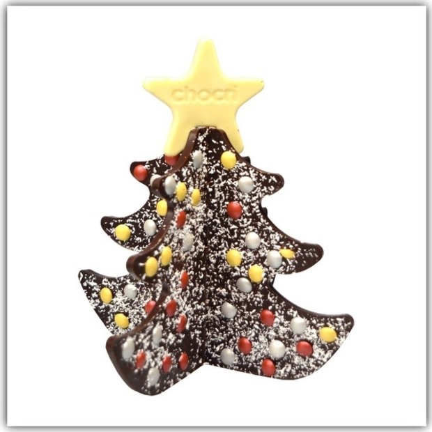 Zartbitter-Tannenbaum zum Aufstellen