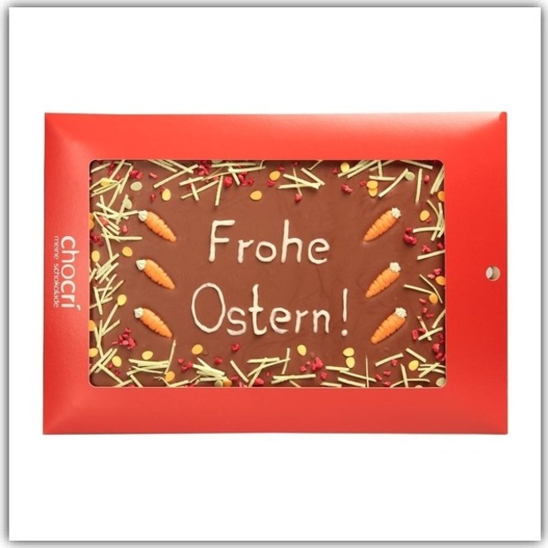 Grußtafel „Frohe Ostern“