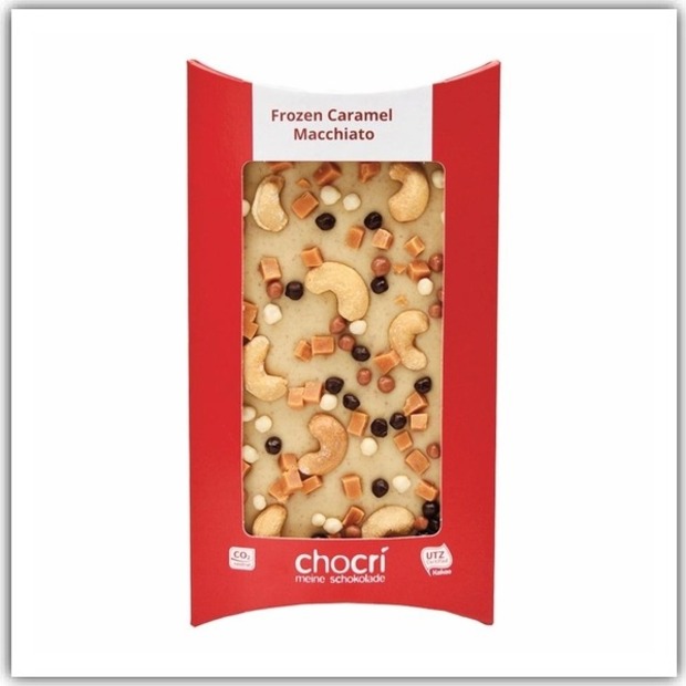 Schokoladentafel „Frozen Caramel Macchiato“