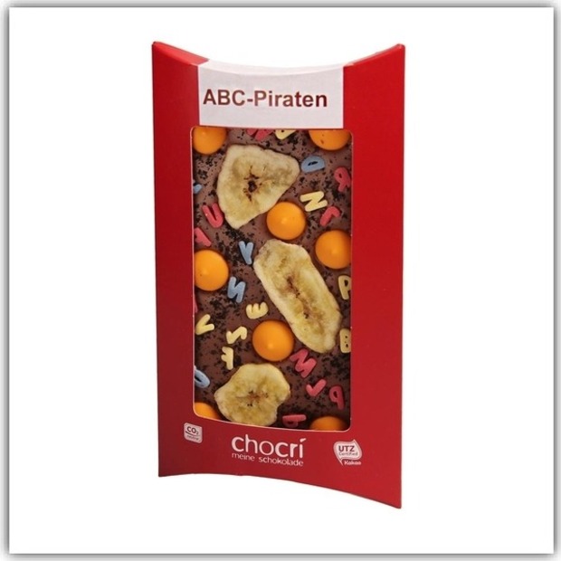 Schokoladentafel „ABC-Piraten“