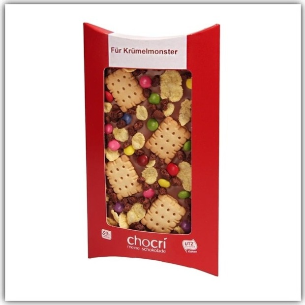 Schokoladentafel „Für Krümelmonster“
