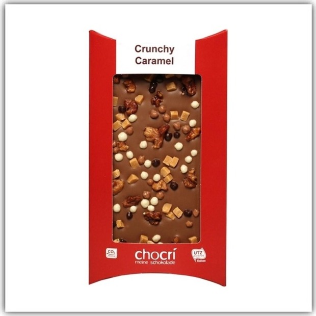 Schokoladentafel „Crunchy Caramel“