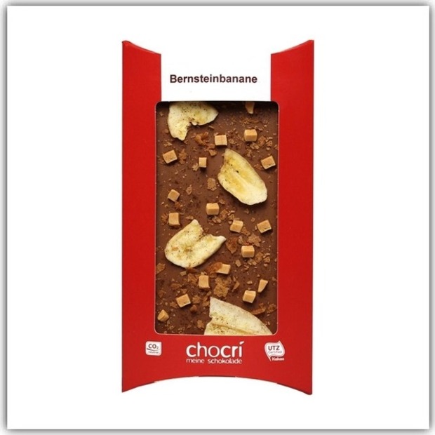Schokoladentafel „Bernsteinbanane“