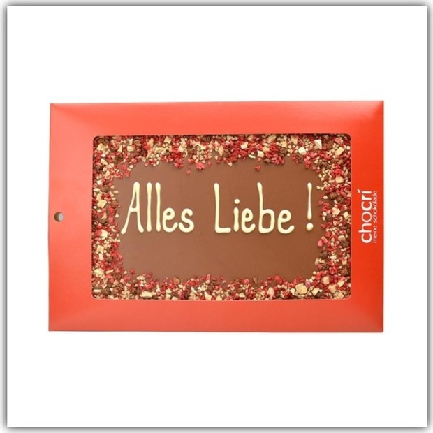 Grußtafel „Alles Liebe!“