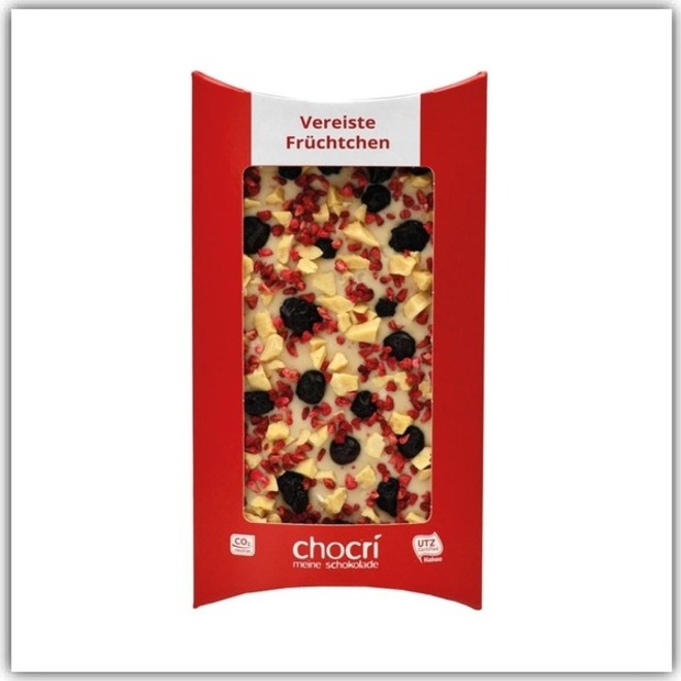 Schokoladentafel „Vereiste Früchtchen“